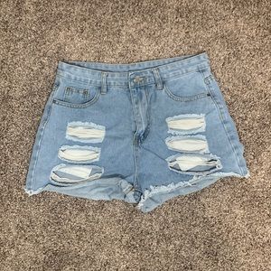 jean shorts